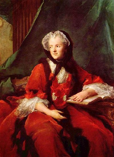 Jjean-Marc nattier Portrait of Queen Marie Leszczynska oil painting image